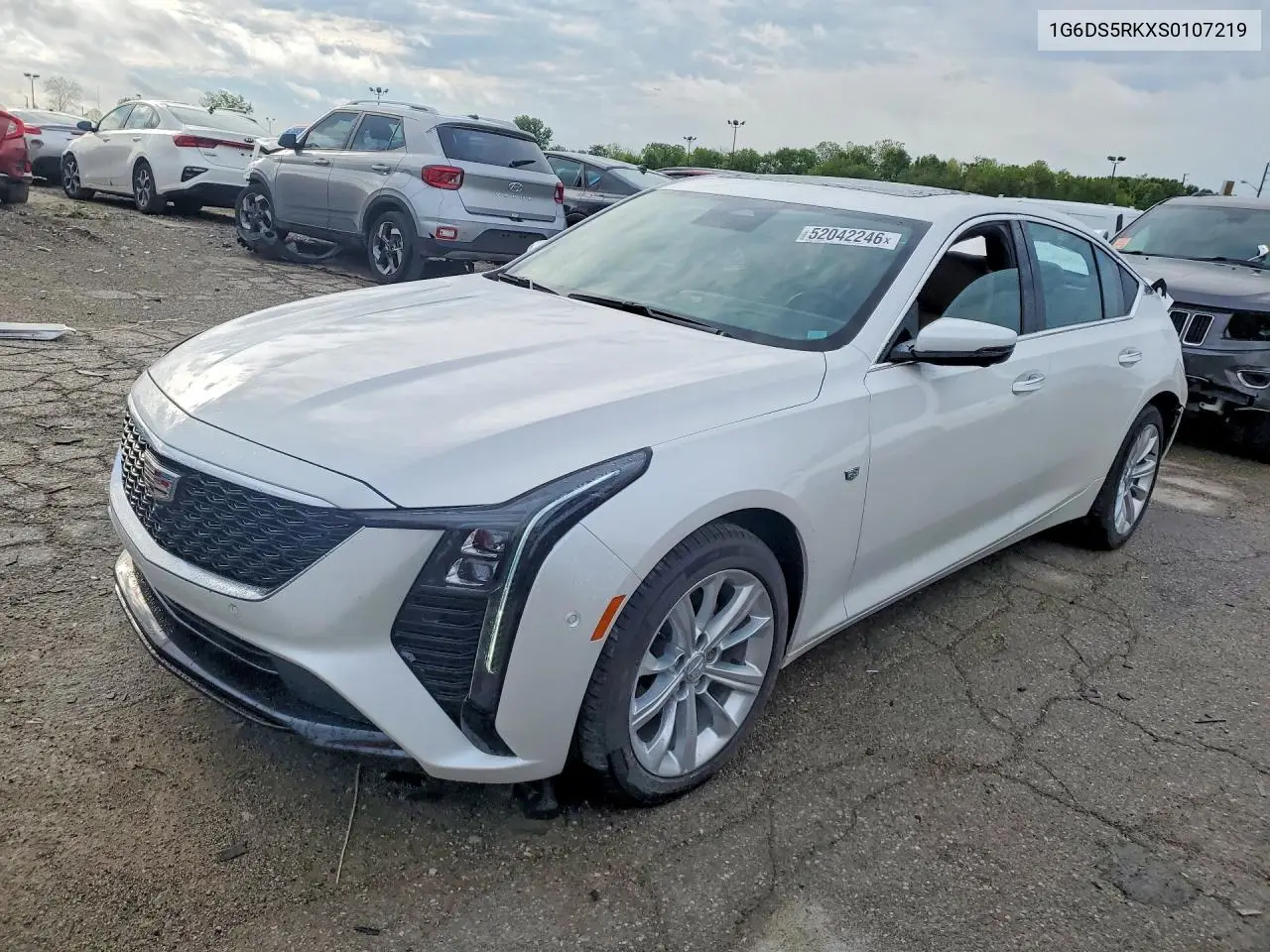 2025 Cadillac Ct5 Premium Luxury VIN: 1G6DS5RKXS0107219 Lot: 52042246