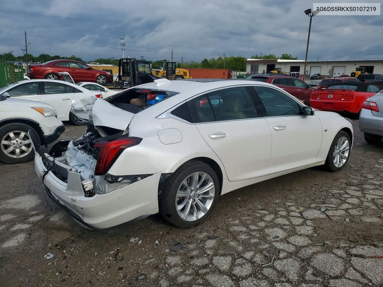 2025 Cadillac Ct5 Premium Luxury VIN: 1G6DS5RKXS0107219 Lot: 52042246