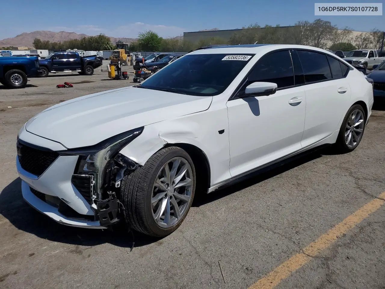 2025 Cadillac Ct5 Sport VIN: 1G6DP5RK7S0107728 Lot: 53582236