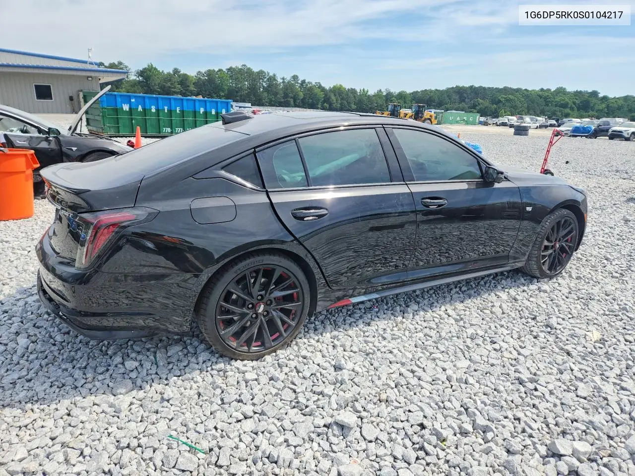 2025 Cadillac Ct5 Sport VIN: 1G6DP5RK0S0104217 Lot: 56097706