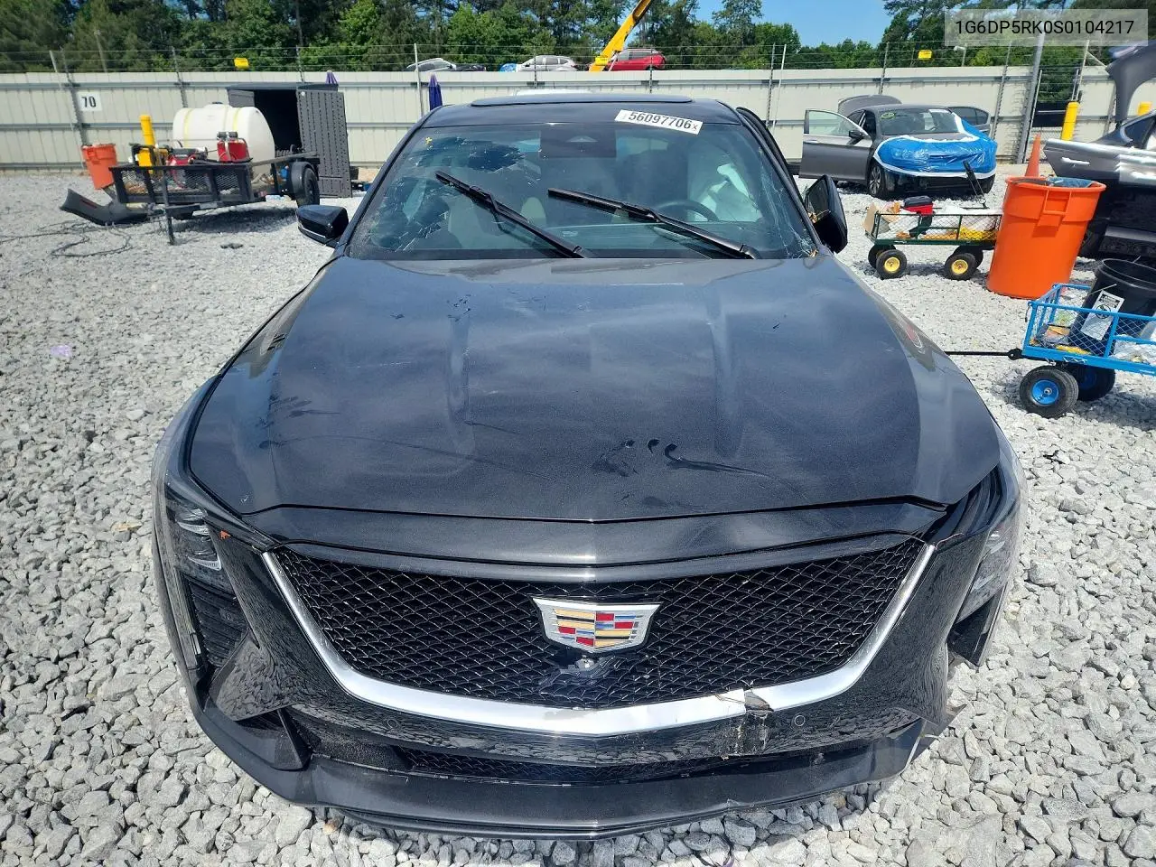 2025 Cadillac Ct5 Sport VIN: 1G6DP5RK0S0104217 Lot: 56097706