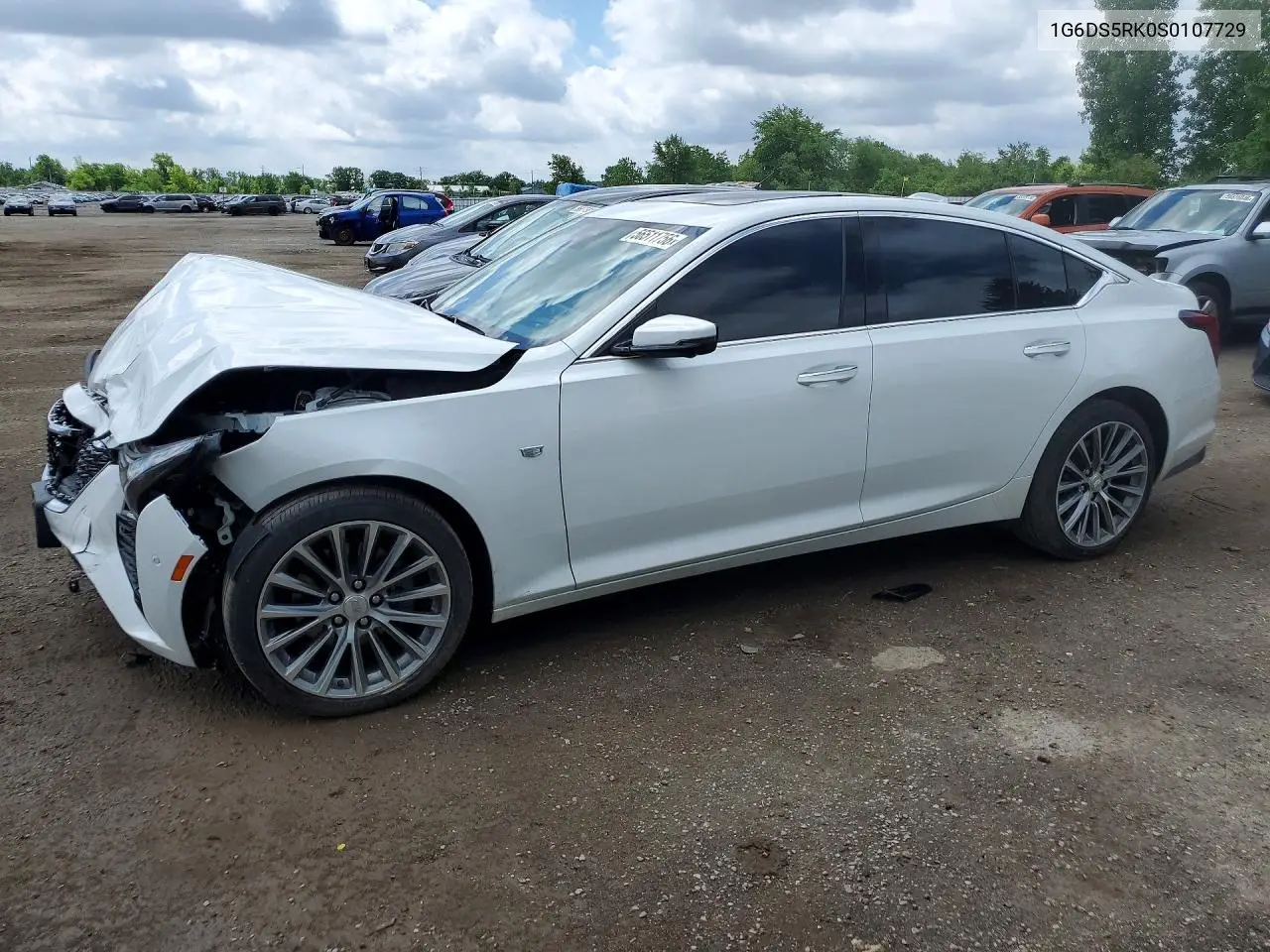 2025 Cadillac Ct5 Premium Luxury VIN: 1G6DS5RK0S0107729 Lot: 56511756