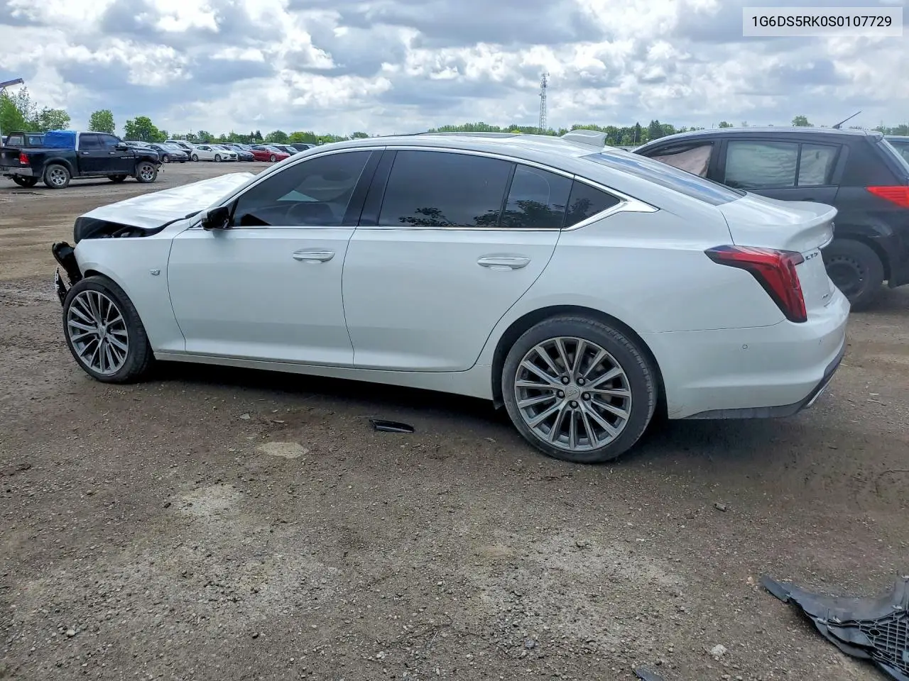 2025 Cadillac Ct5 Premium Luxury VIN: 1G6DS5RK0S0107729 Lot: 56511756