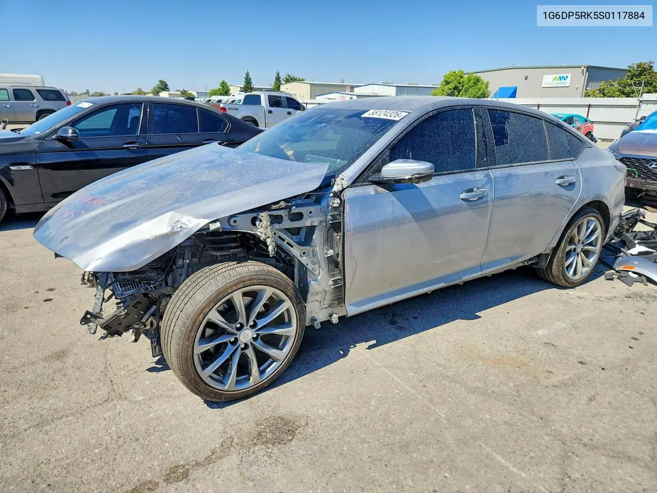 2025 Cadillac Ct5 Sport VIN: 1G6DP5RK5S0117884 Lot: 58124326
