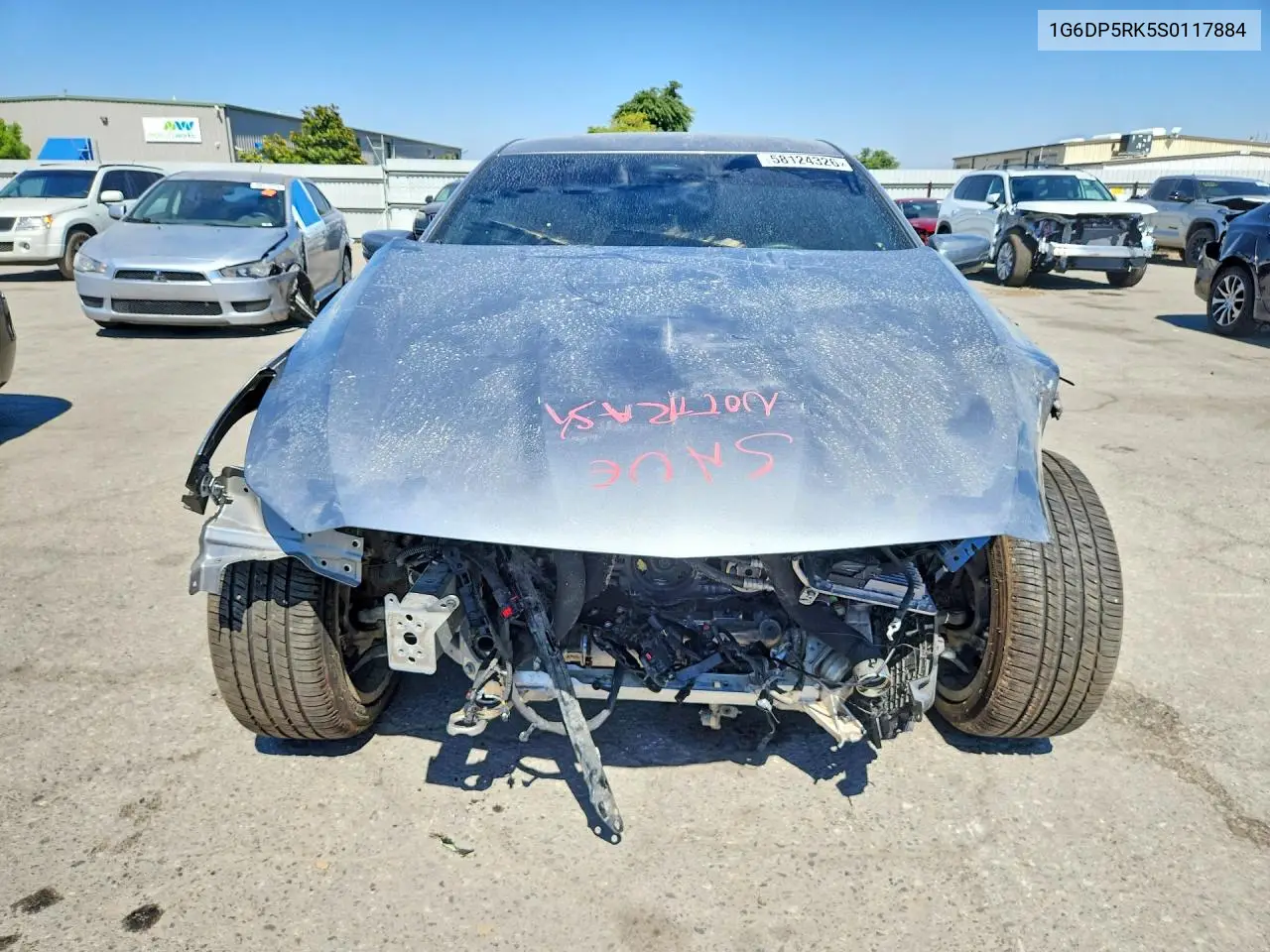 2025 Cadillac Ct5 Sport VIN: 1G6DP5RK5S0117884 Lot: 58124326