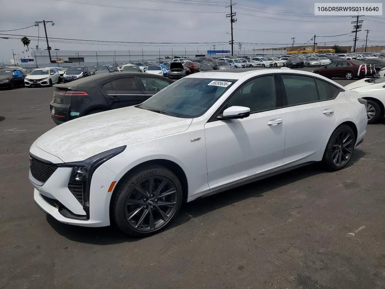 2025 Cadillac Ct5-V VIN: 1G6DR5RW9S0116640 Lot: 59285636