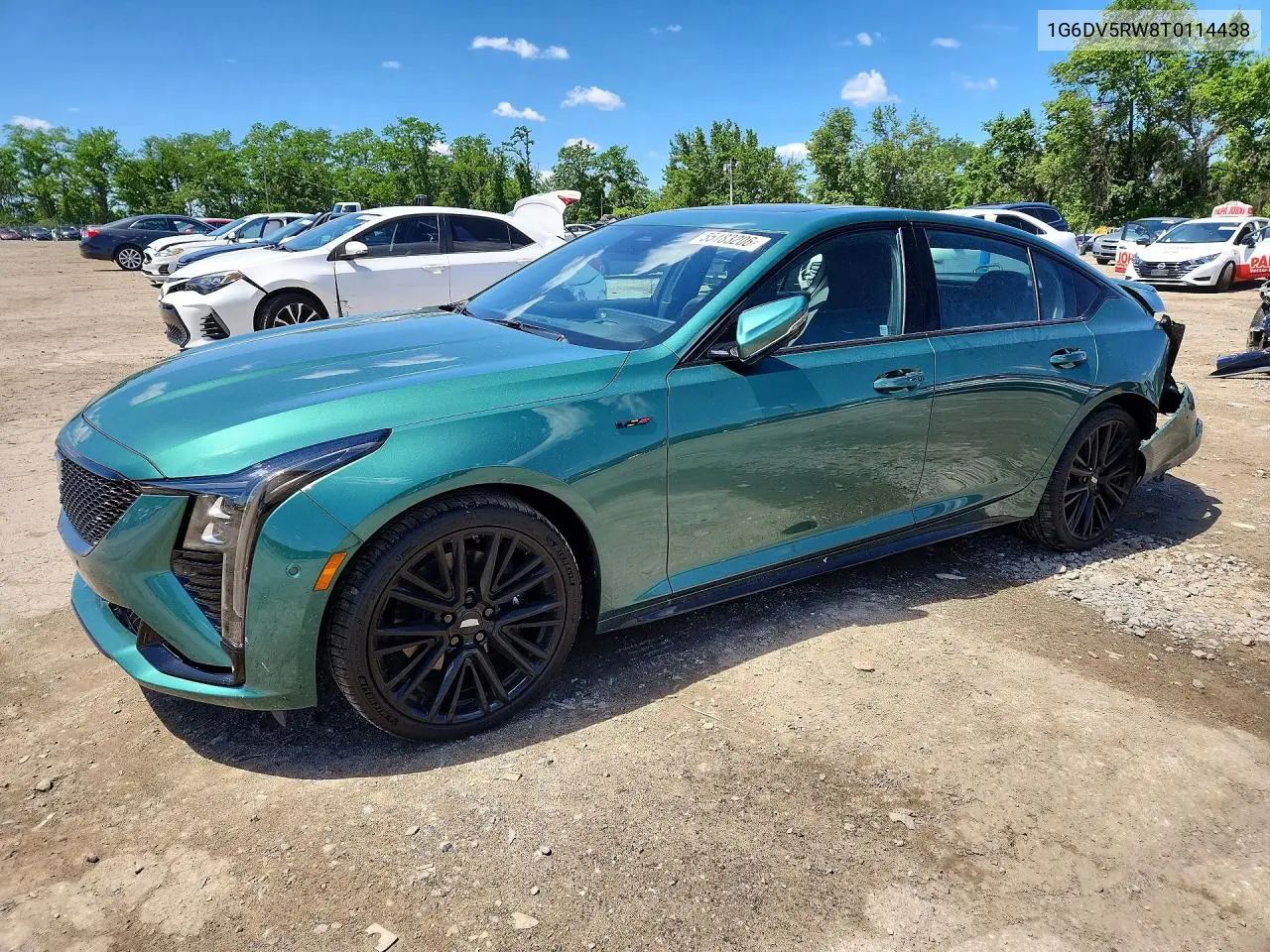 2026 Cadillac Ct5-V VIN: 1G6DV5RW8T0114438 Lot: 55183206