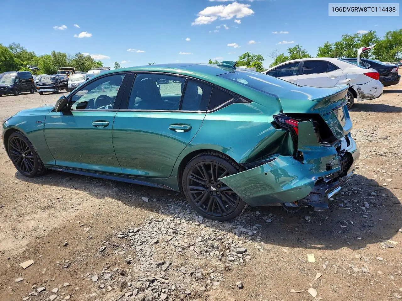 2026 Cadillac Ct5-V VIN: 1G6DV5RW8T0114438 Lot: 55183206