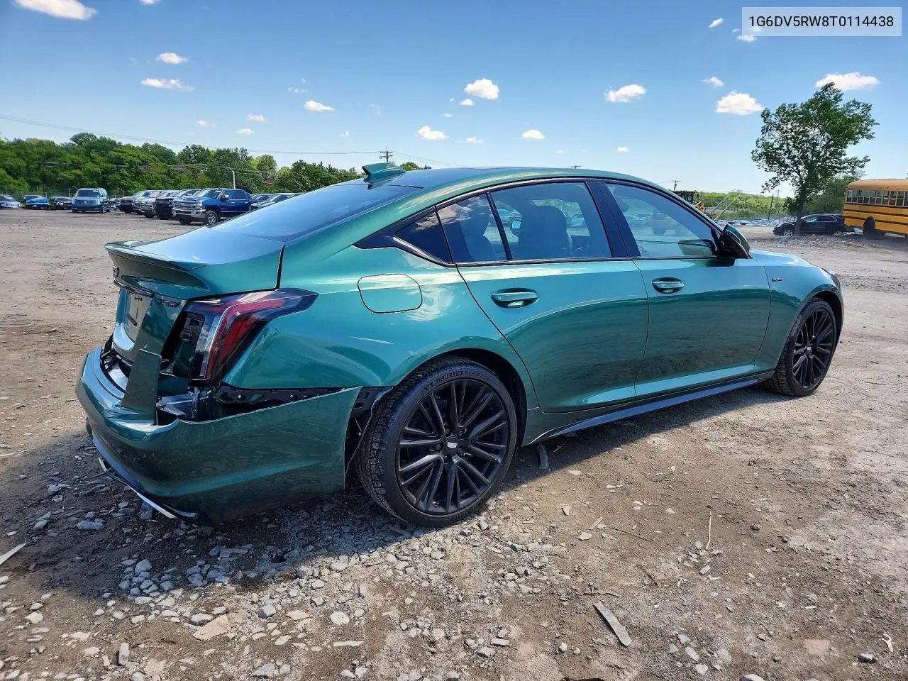 2026 Cadillac Ct5-V VIN: 1G6DV5RW8T0114438 Lot: 55183206