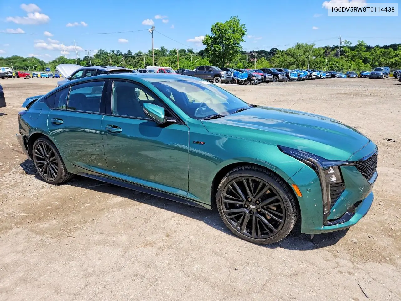 2026 Cadillac Ct5-V VIN: 1G6DV5RW8T0114438 Lot: 55183206