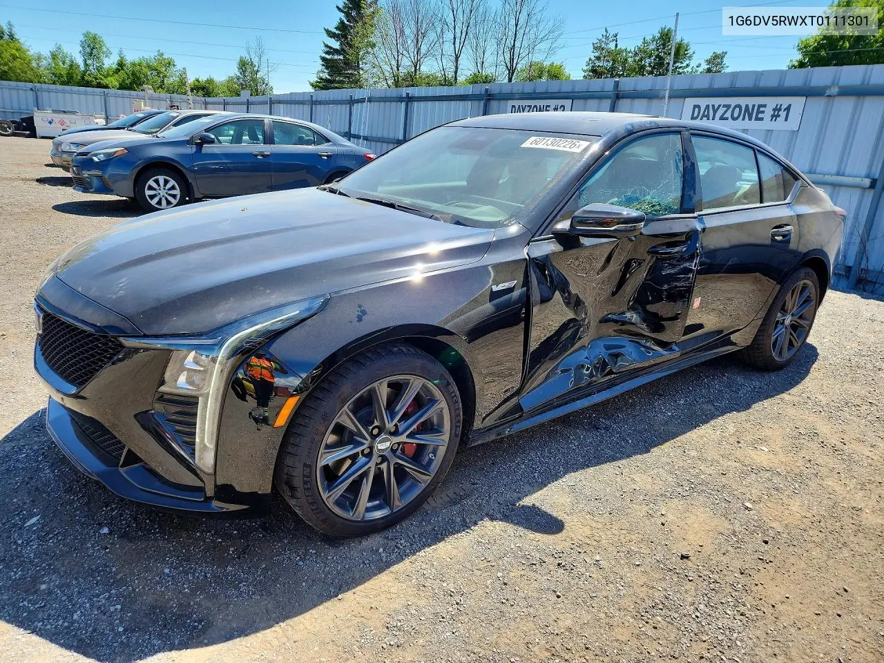 2026 Cadillac Ct5-V VIN: 1G6DV5RWXT0111301 Lot: 60130226