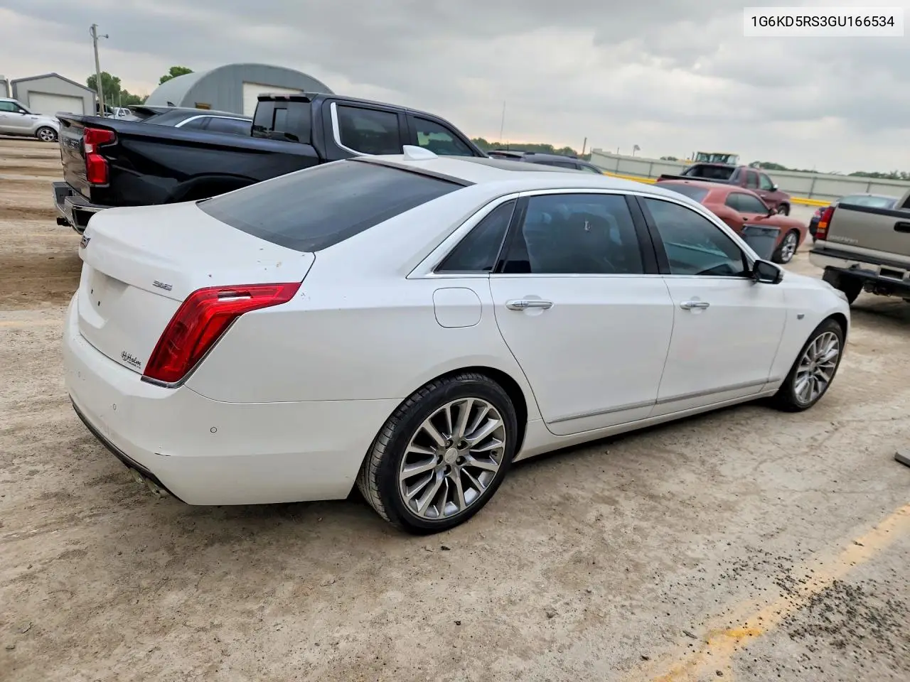 2016 Cadillac Ct6 Luxury VIN: 1G6KD5RS3GU166534 Lot: 53356776
