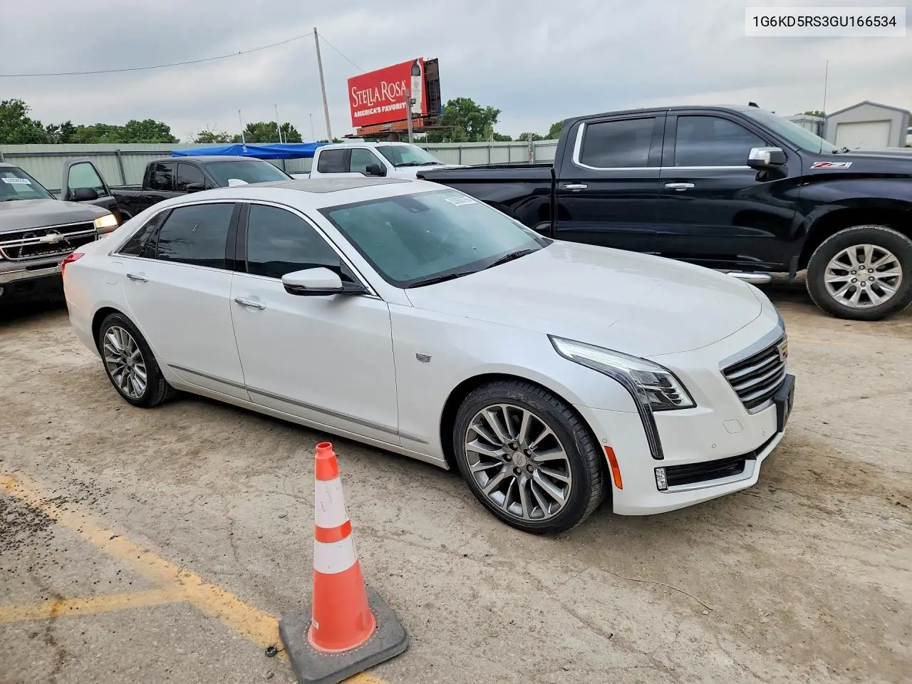 2016 Cadillac Ct6 Luxury VIN: 1G6KD5RS3GU166534 Lot: 53356776