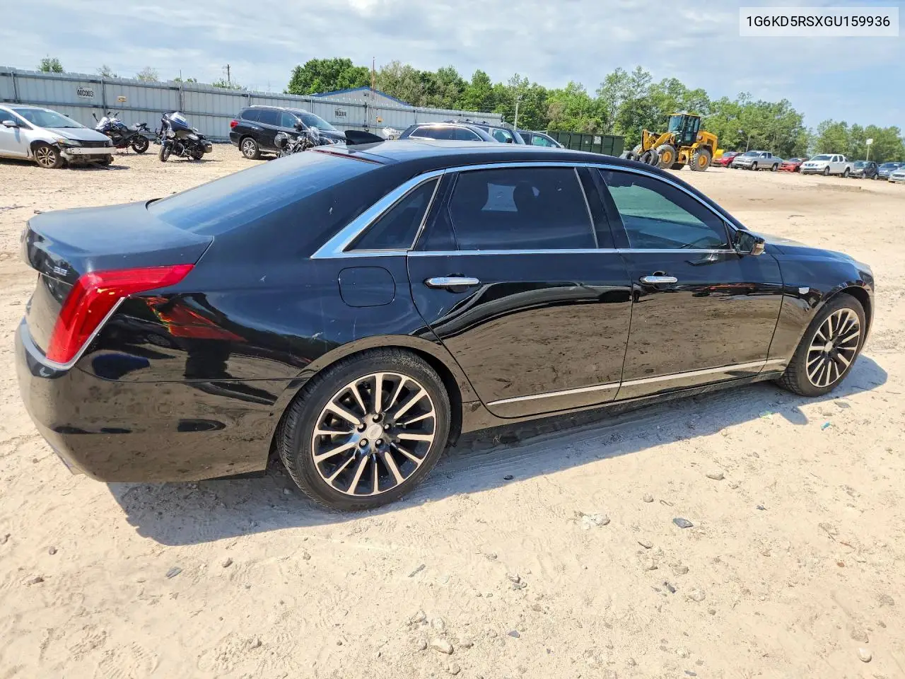 2016 Cadillac Ct6 Luxury VIN: 1G6KD5RSXGU159936 Lot: 55708036