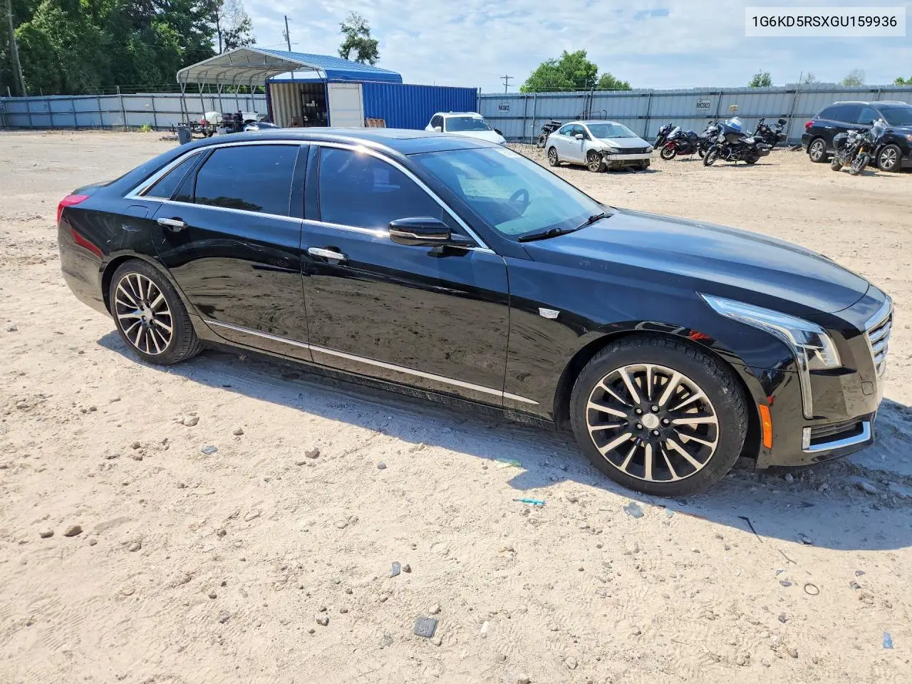 2016 Cadillac Ct6 Luxury VIN: 1G6KD5RSXGU159936 Lot: 55708036