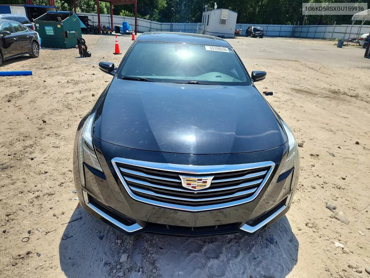 2016 Cadillac Ct6 Luxury VIN: 1G6KD5RSXGU159936 Lot: 55708036
