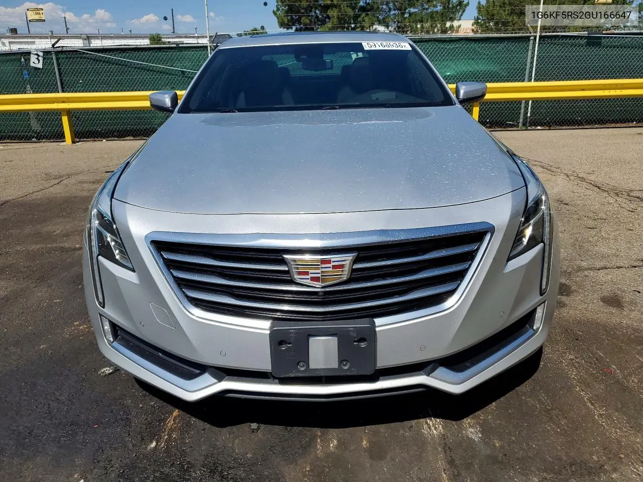 2016 Cadillac Ct6 Premium VIN: 1G6KF5RS2GU166647 Lot: 59166936