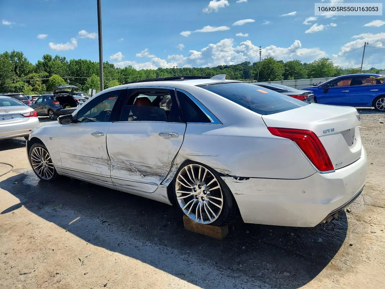 2016 Cadillac Ct6 Luxury VIN: 1G6KD5RS5GU163053 Lot: 60156946
