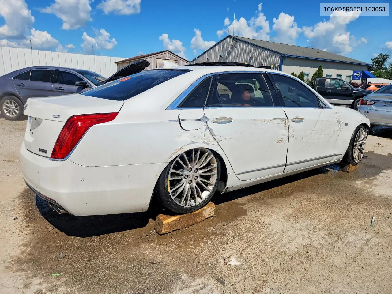 2016 Cadillac Ct6 Luxury VIN: 1G6KD5RS5GU163053 Lot: 60156946