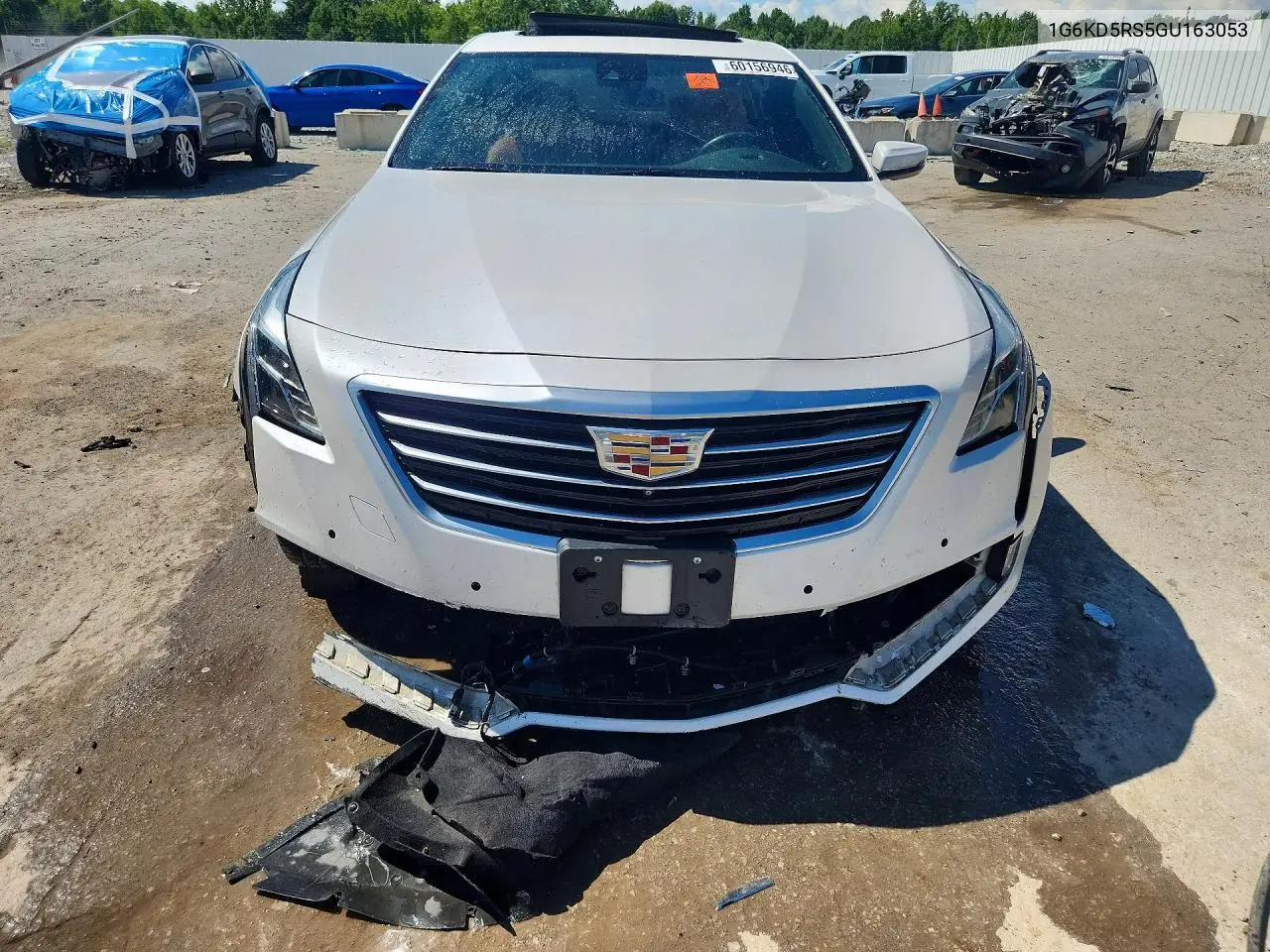 2016 Cadillac Ct6 Luxury VIN: 1G6KD5RS5GU163053 Lot: 60156946