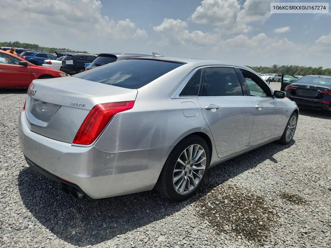 2016 Cadillac Ct6 Luxury VIN: 1G6KC5RXXGU167274 Lot: 60248156