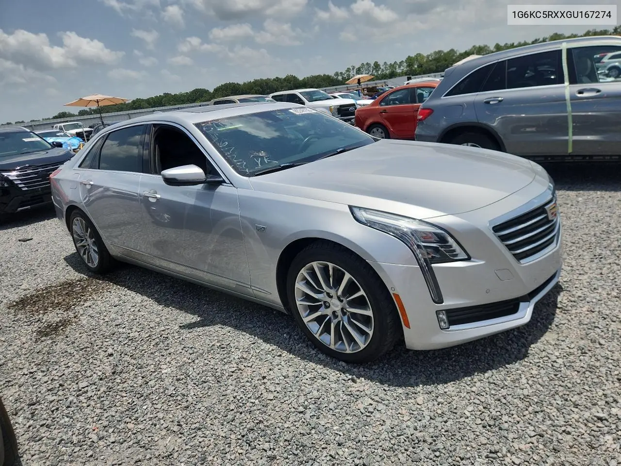 2016 Cadillac Ct6 Luxury VIN: 1G6KC5RXXGU167274 Lot: 60248156