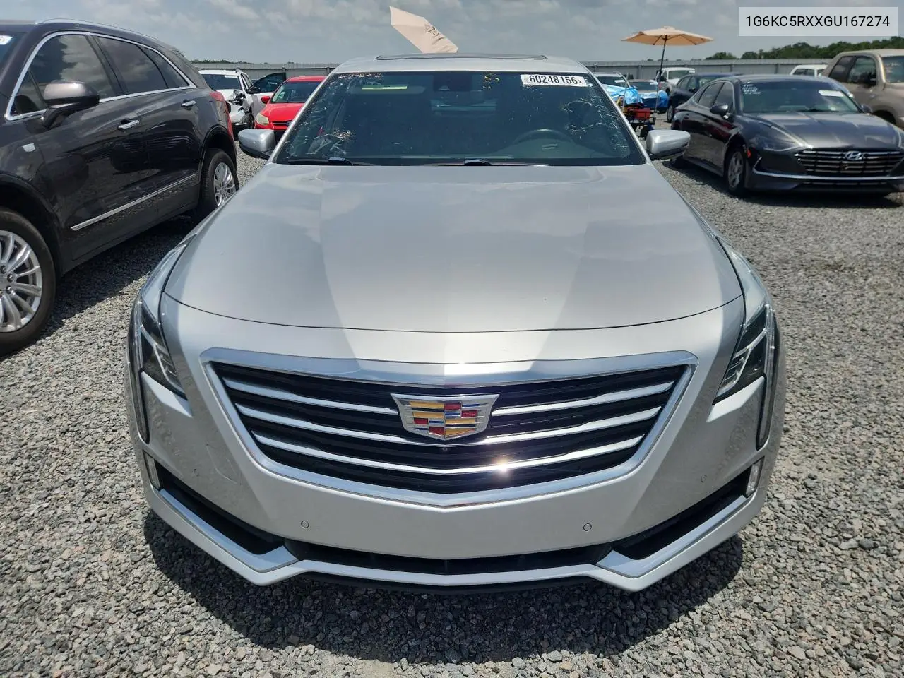 2016 Cadillac Ct6 Luxury VIN: 1G6KC5RXXGU167274 Lot: 60248156