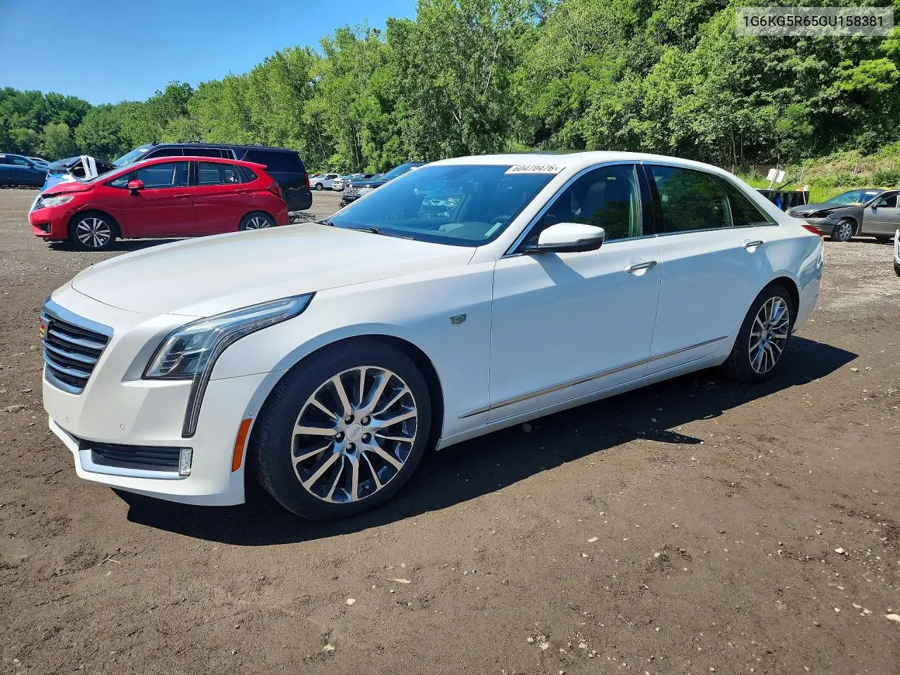 2016 Cadillac Ct6 Premium VIN: 1G6KG5R65GU158381 Lot: 60470476