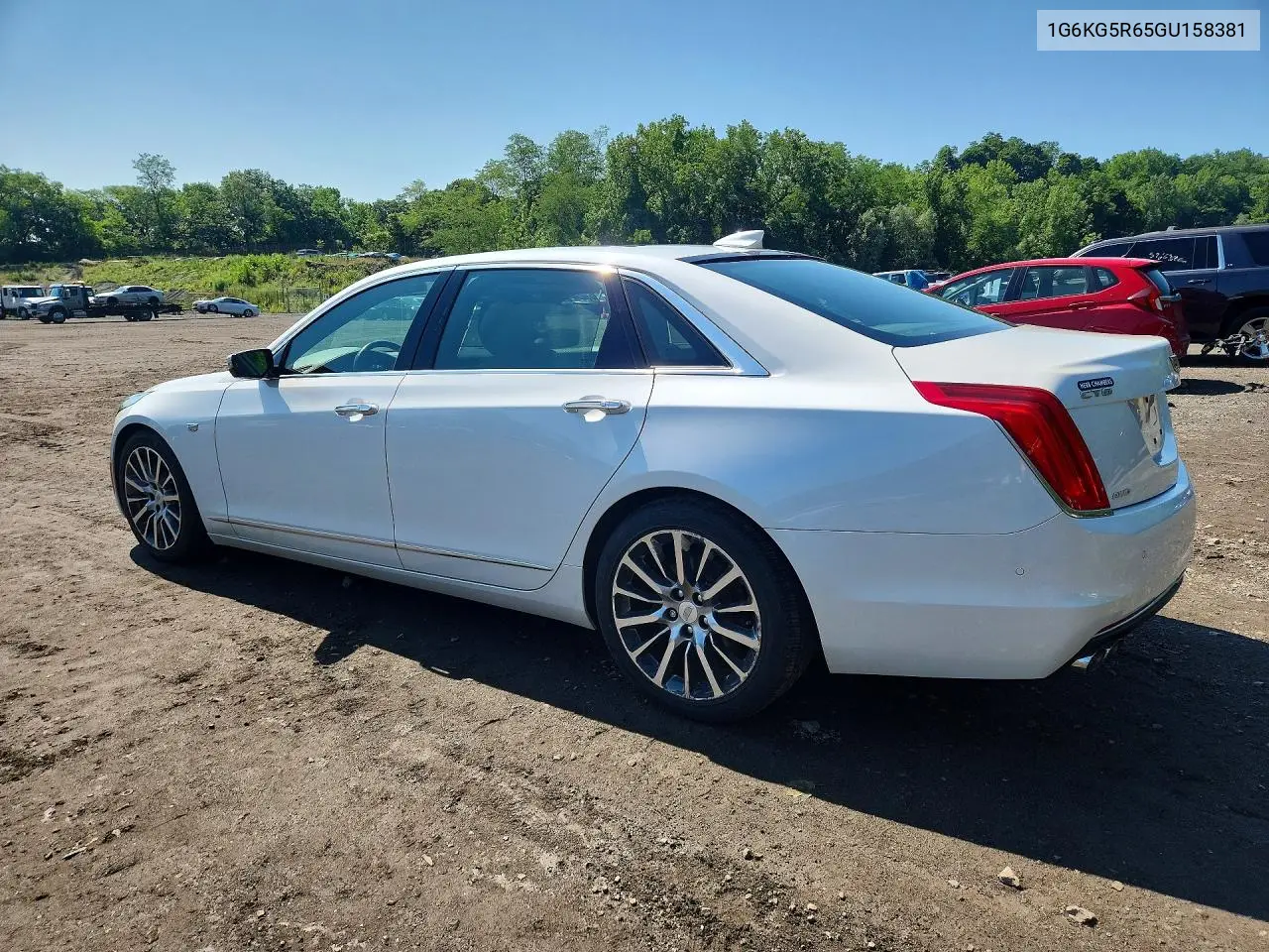 2016 Cadillac Ct6 Premium VIN: 1G6KG5R65GU158381 Lot: 60470476