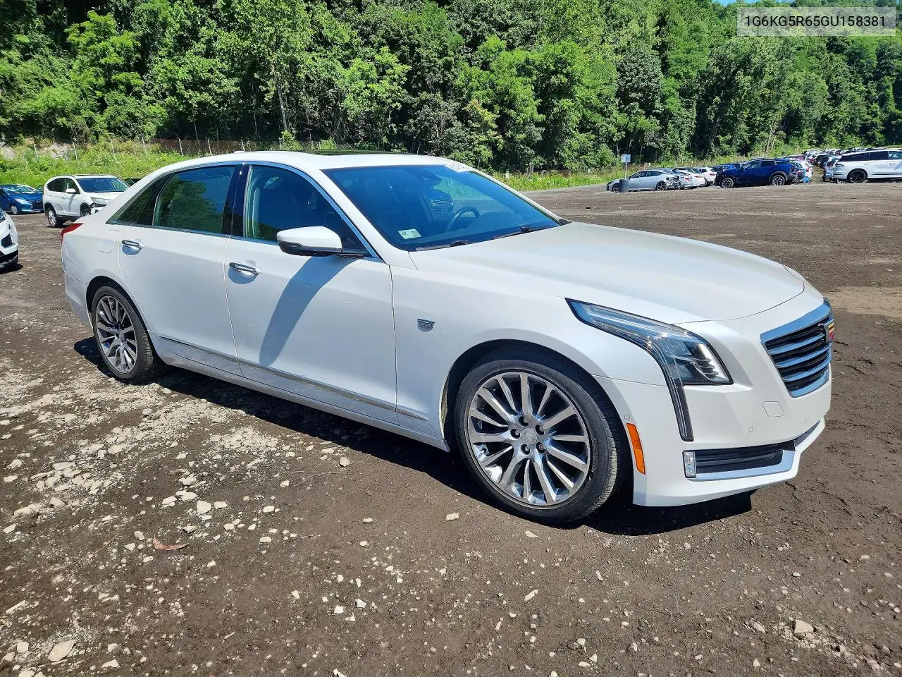 2016 Cadillac Ct6 Premium VIN: 1G6KG5R65GU158381 Lot: 60470476