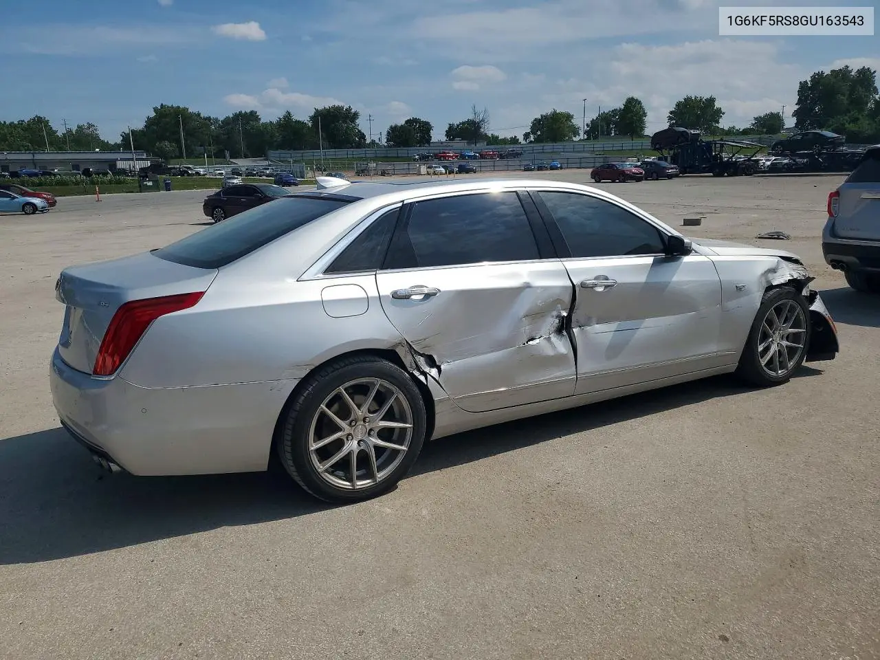 2016 Cadillac Ct6 Premium VIN: 1G6KF5RS8GU163543 Lot: 60660146