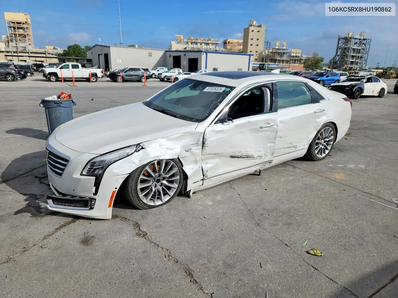 2017 Cadillac Ct6 Luxury VIN: 1G6KC5RX8HU190862 Lot: 47926326