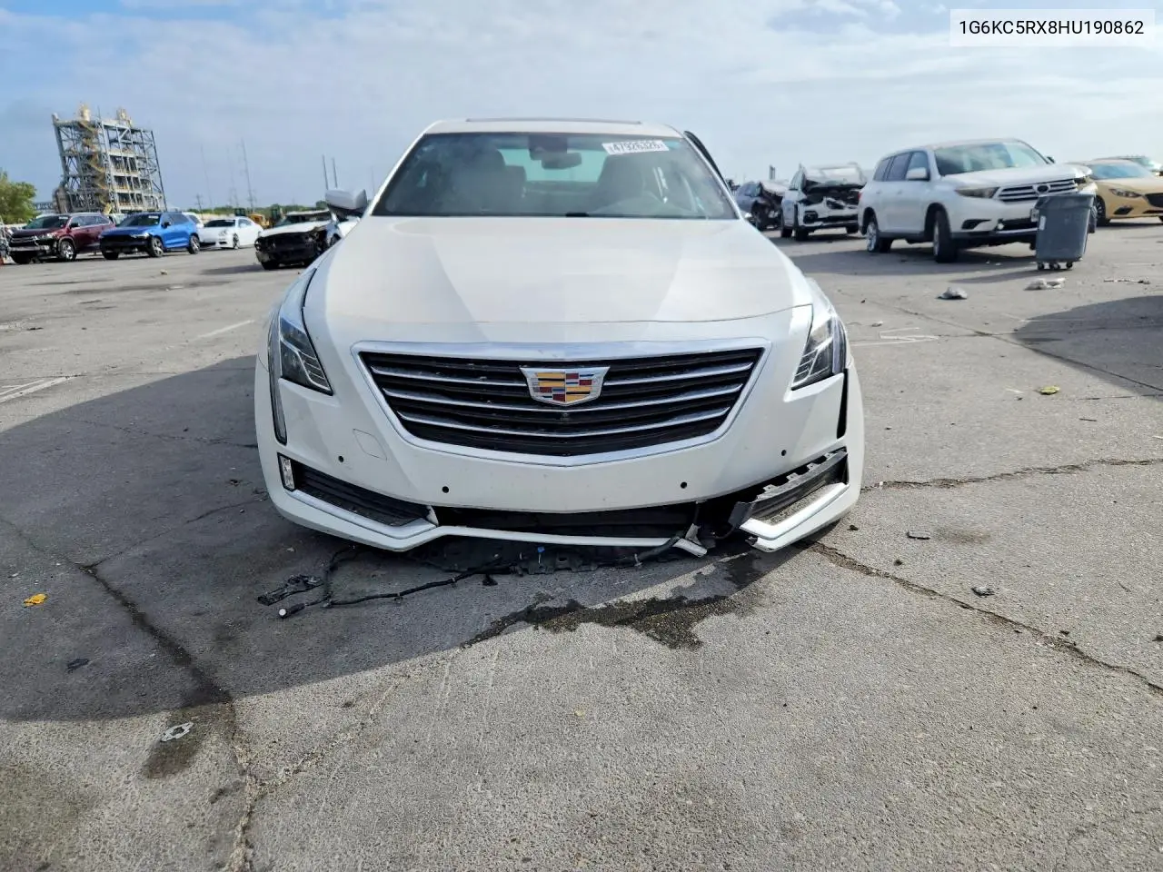 2017 Cadillac Ct6 Luxury VIN: 1G6KC5RX8HU190862 Lot: 47926326