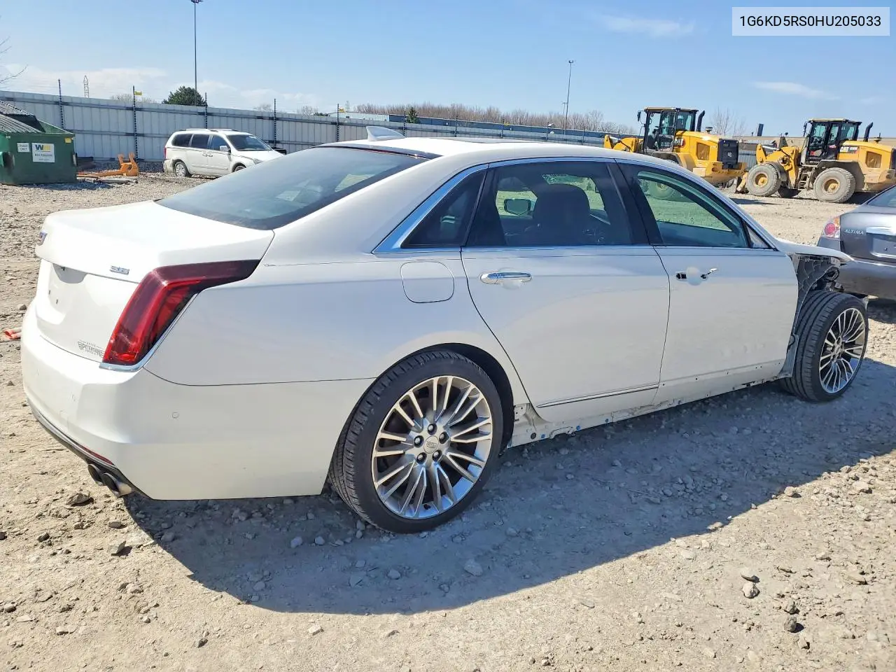 2017 Cadillac Ct6 Luxury VIN: 1G6KD5RS0HU205033 Lot: 49873386