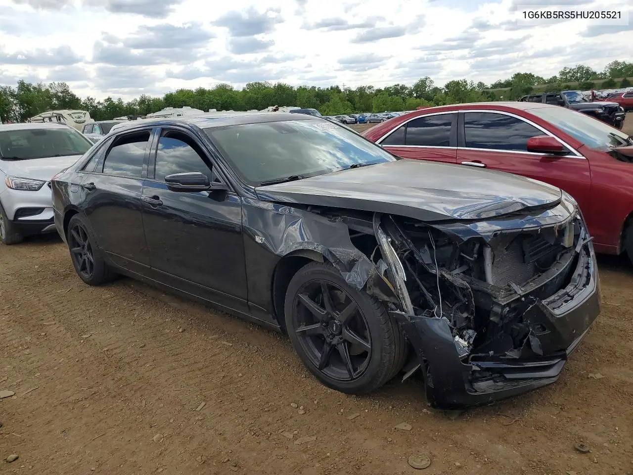 2017 Cadillac Ct6 VIN: 1G6KB5RS5HU205521 Lot: 55591056