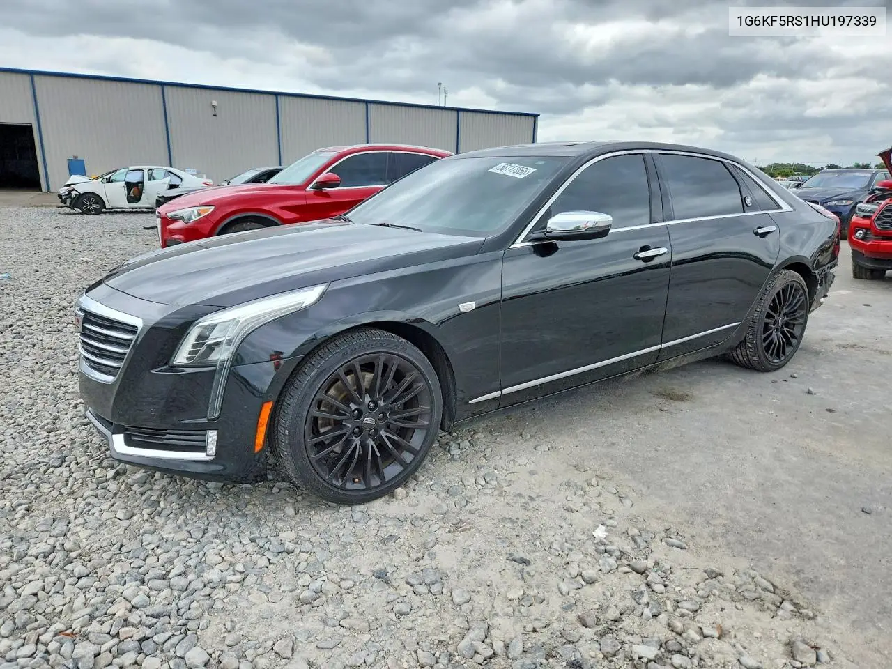 2017 Cadillac Ct6 Premium Luxury VIN: 1G6KF5RS1HU197339 Lot: 56117066