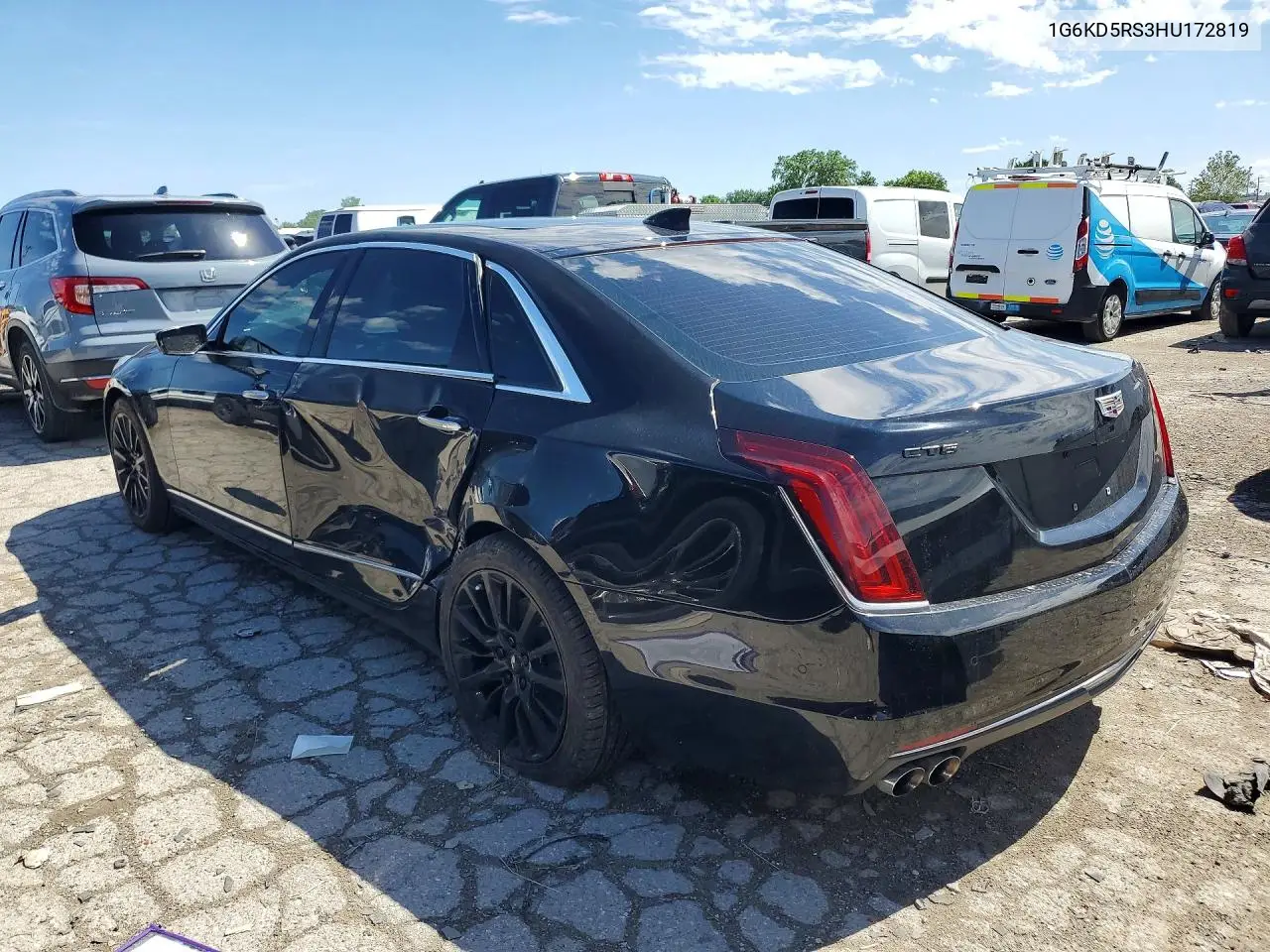 2017 Cadillac Ct6 Luxury VIN: 1G6KD5RS3HU172819 Lot: 56830246