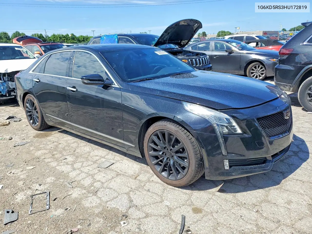 2017 Cadillac Ct6 Luxury VIN: 1G6KD5RS3HU172819 Lot: 56830246