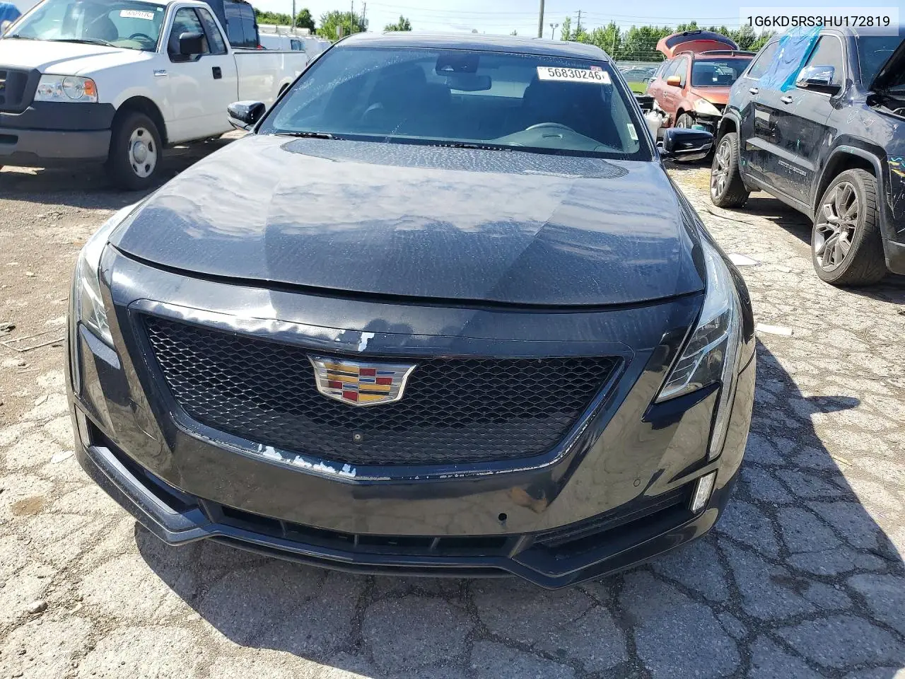 2017 Cadillac Ct6 Luxury VIN: 1G6KD5RS3HU172819 Lot: 56830246