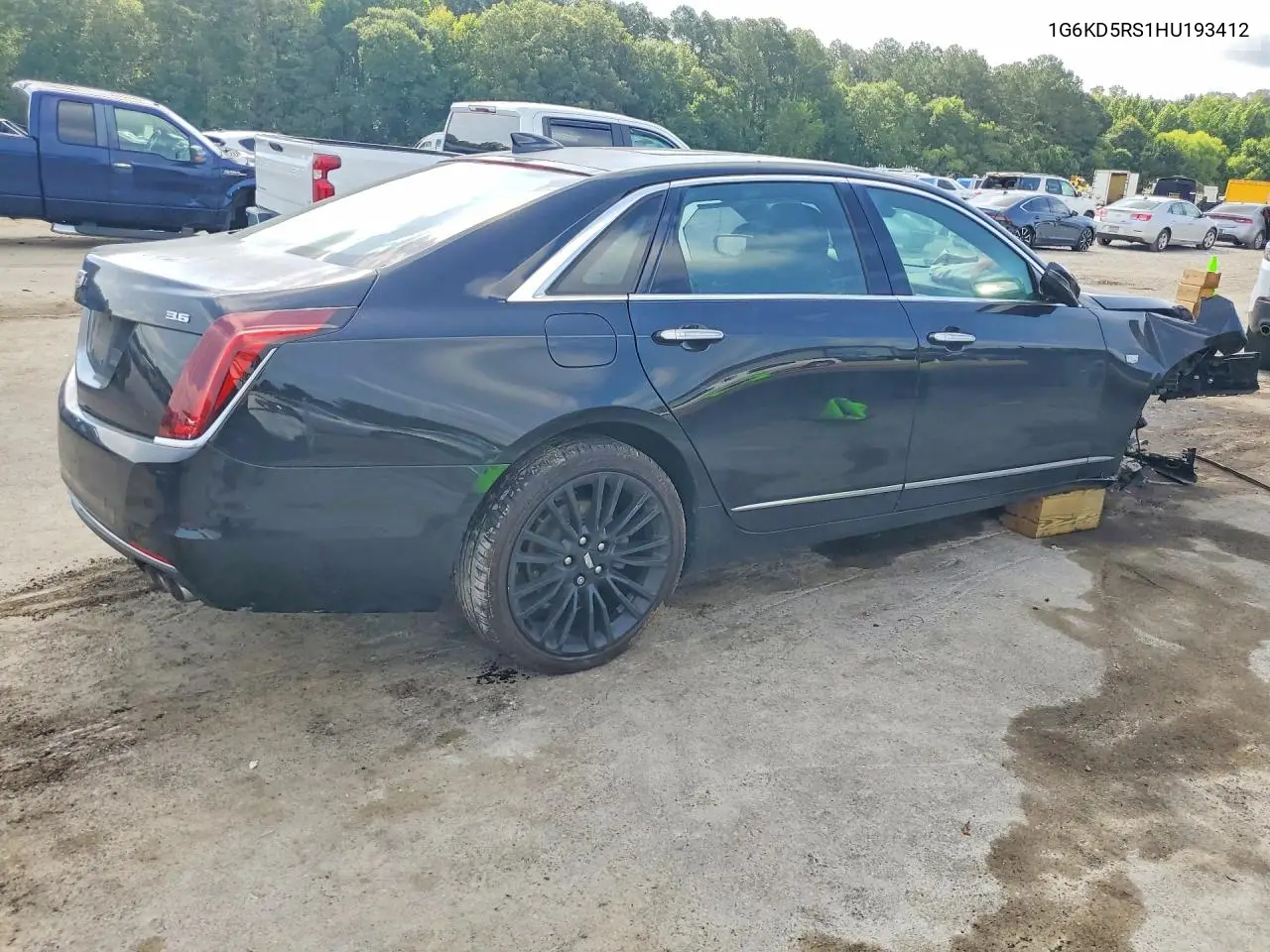 2017 Cadillac Ct6 Luxury VIN: 1G6KD5RS1HU193412 Lot: 57069196