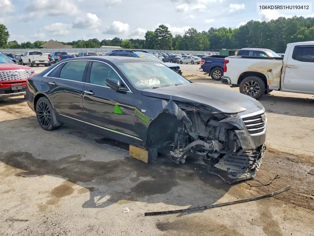 2017 Cadillac Ct6 Luxury VIN: 1G6KD5RS1HU193412 Lot: 57069196