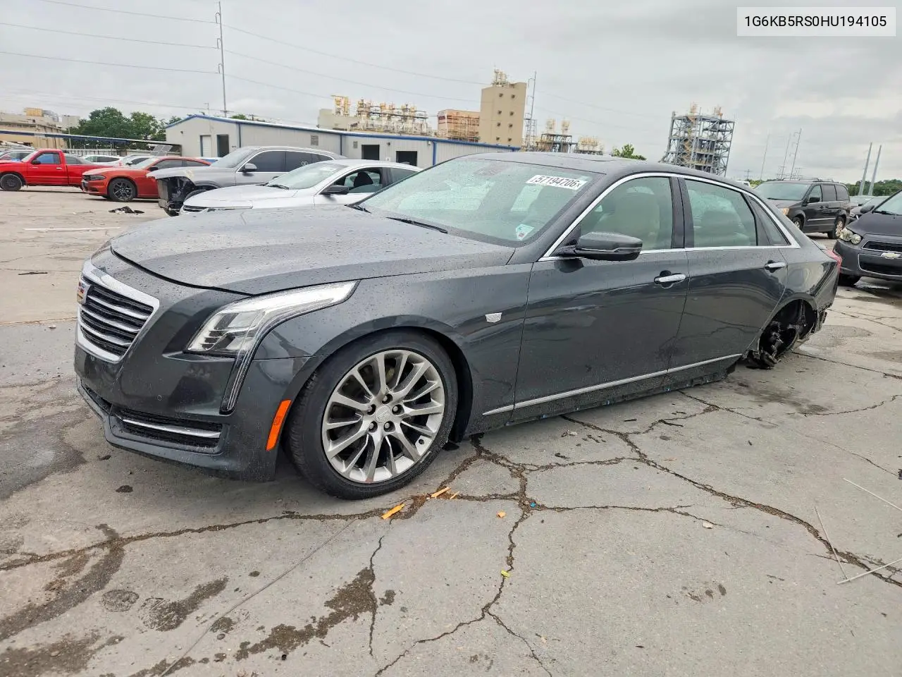 2017 Cadillac Ct6 VIN: 1G6KB5RS0HU194105 Lot: 57194706