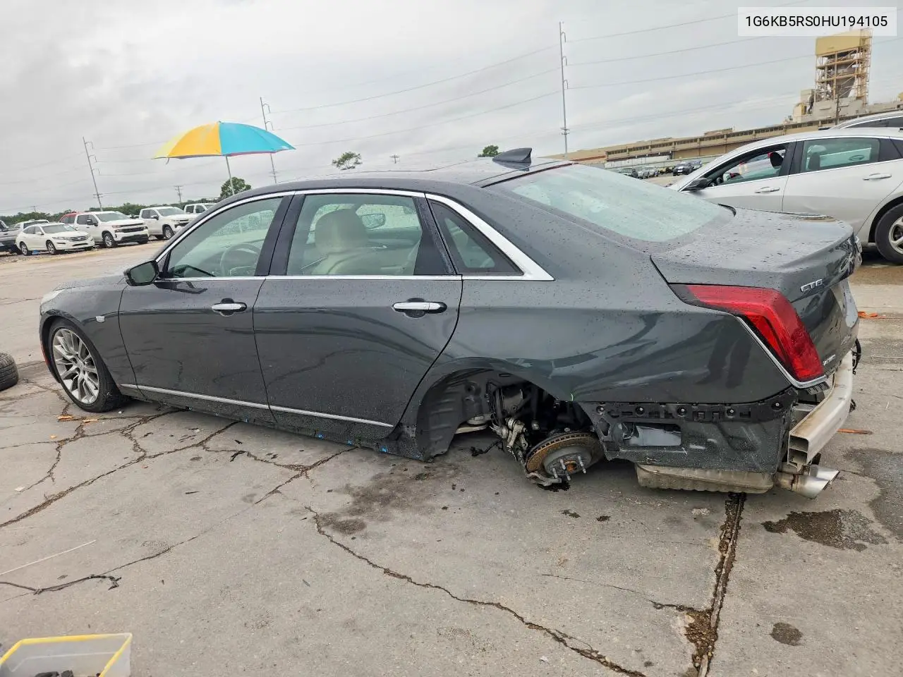 2017 Cadillac Ct6 VIN: 1G6KB5RS0HU194105 Lot: 57194706