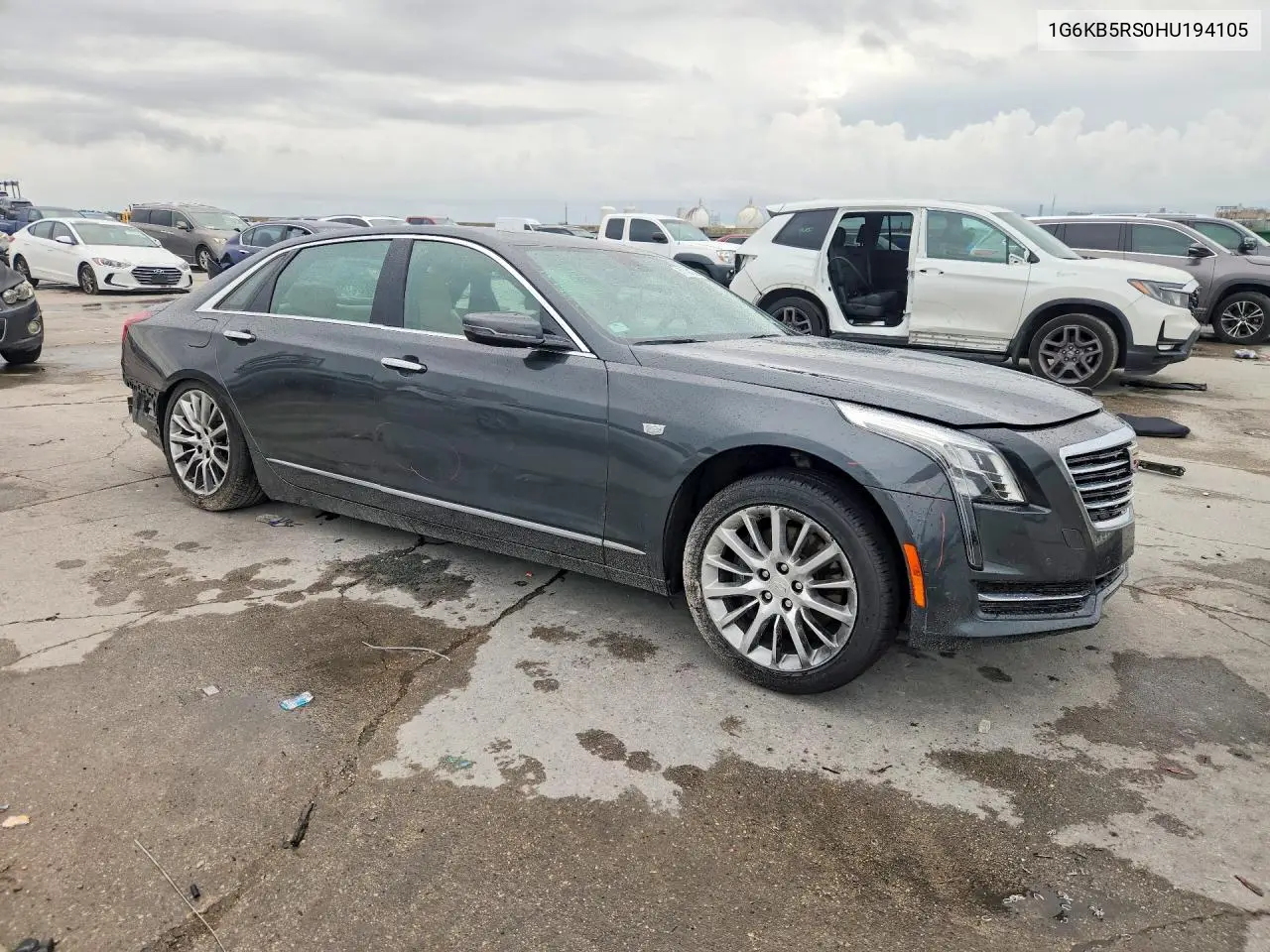 2017 Cadillac Ct6 VIN: 1G6KB5RS0HU194105 Lot: 57194706