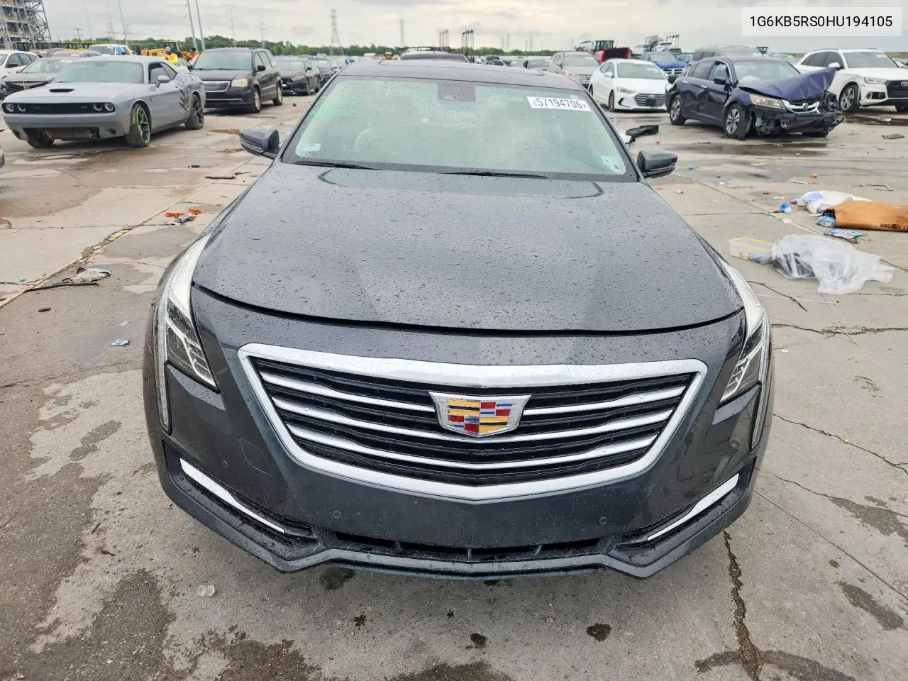 2017 Cadillac Ct6 VIN: 1G6KB5RS0HU194105 Lot: 57194706
