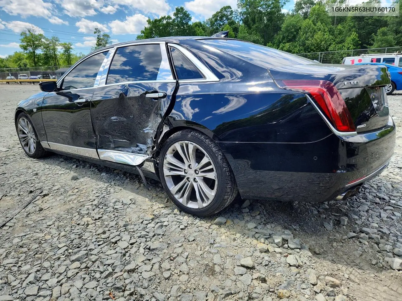 2017 Cadillac Ct6 Platinum VIN: 1G6KN5R63HU160170 Lot: 57536046