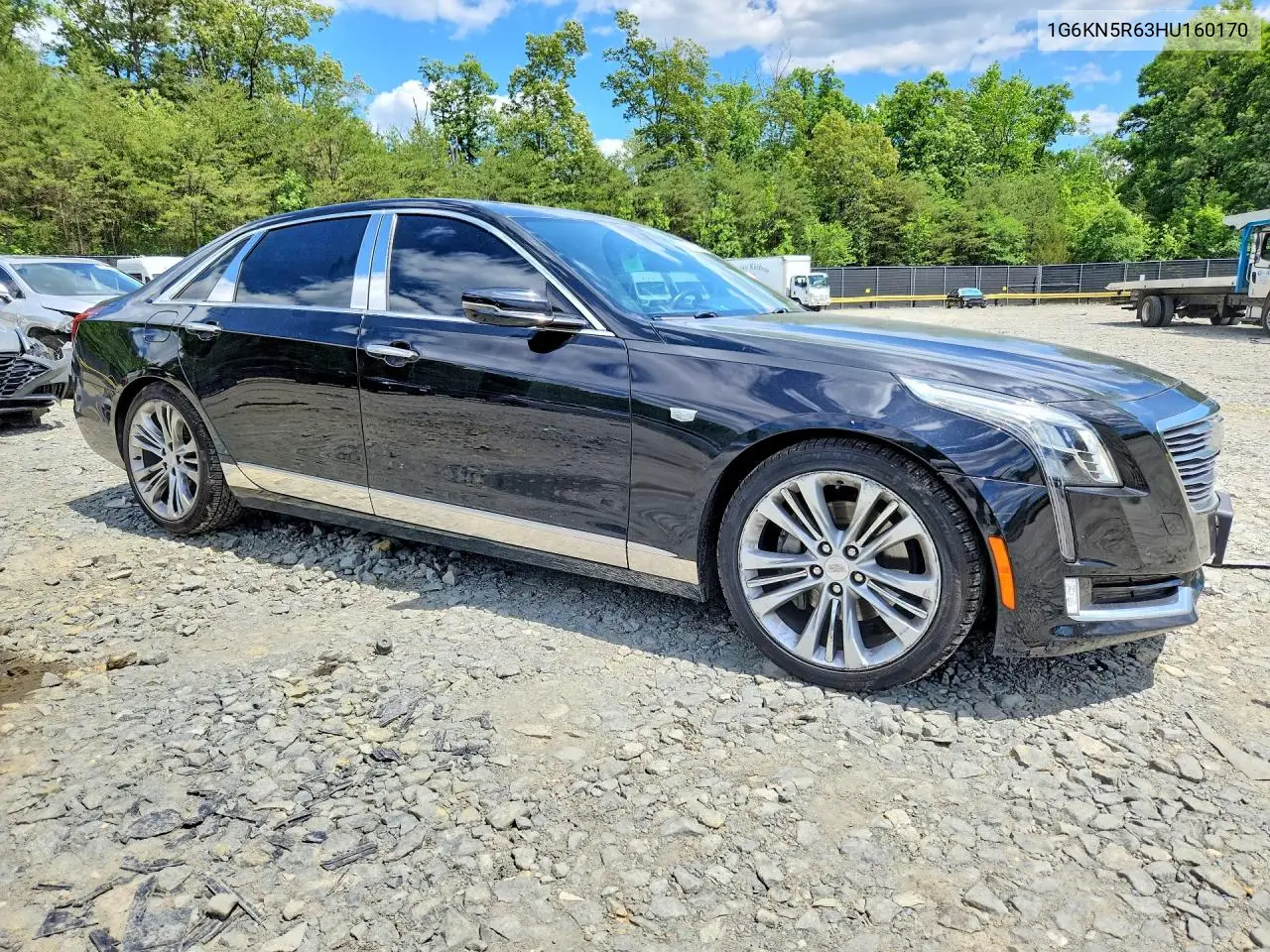 2017 Cadillac Ct6 Platinum VIN: 1G6KN5R63HU160170 Lot: 57536046