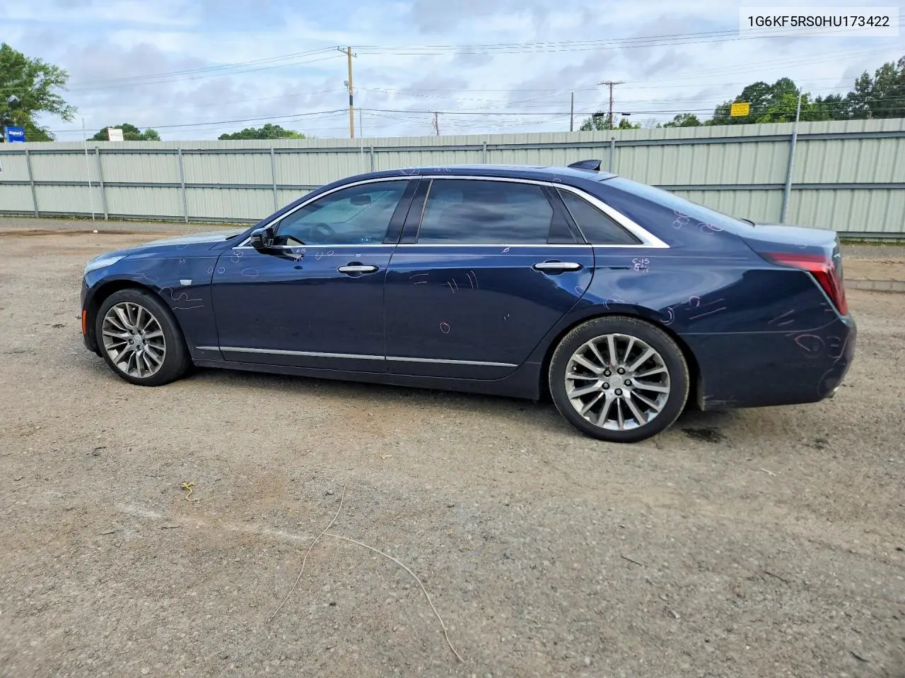 2017 Cadillac Ct6 Premium Luxury VIN: 1G6KF5RS0HU173422 Lot: 58770896