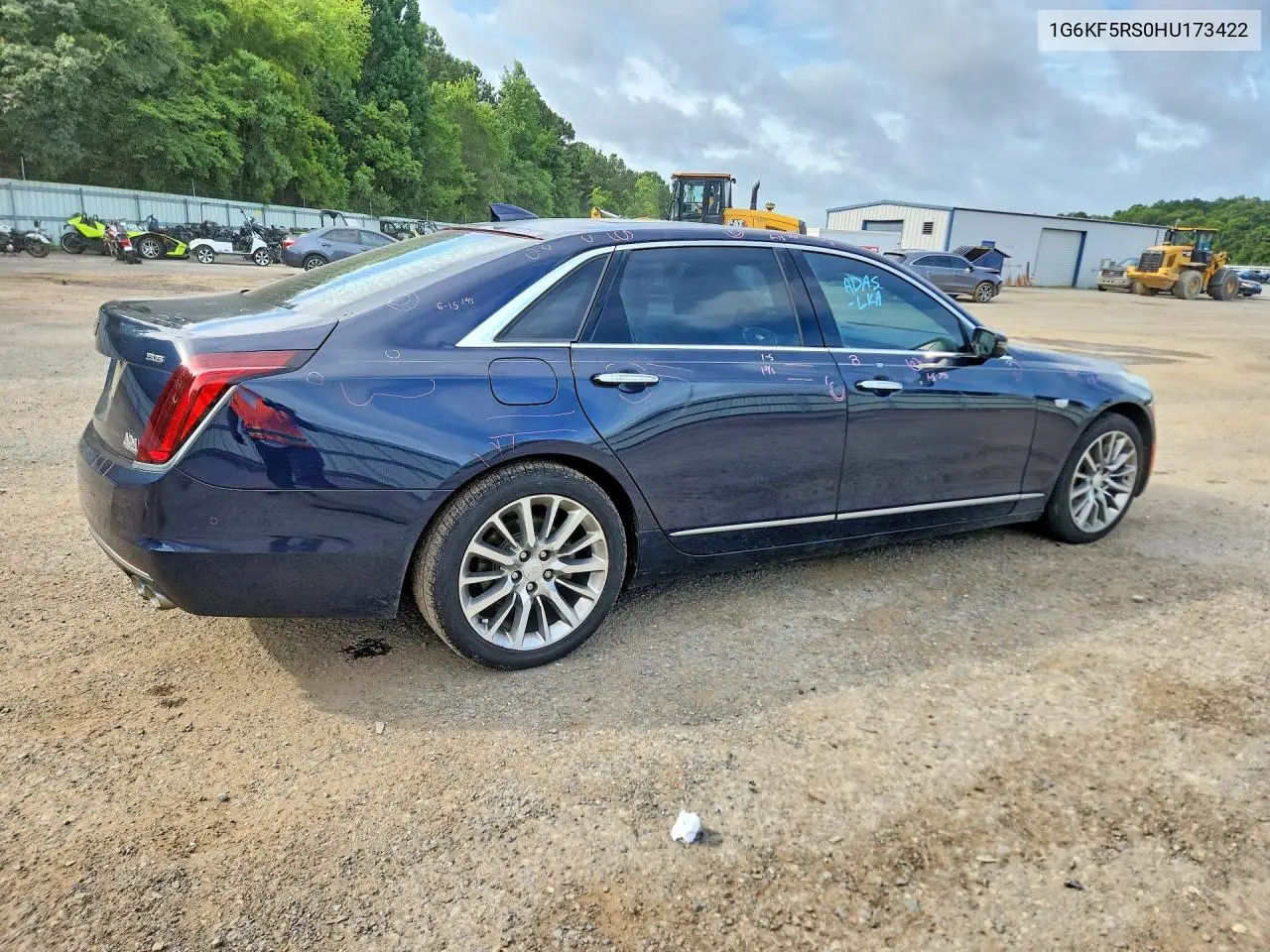 2017 Cadillac Ct6 Premium Luxury VIN: 1G6KF5RS0HU173422 Lot: 58770896