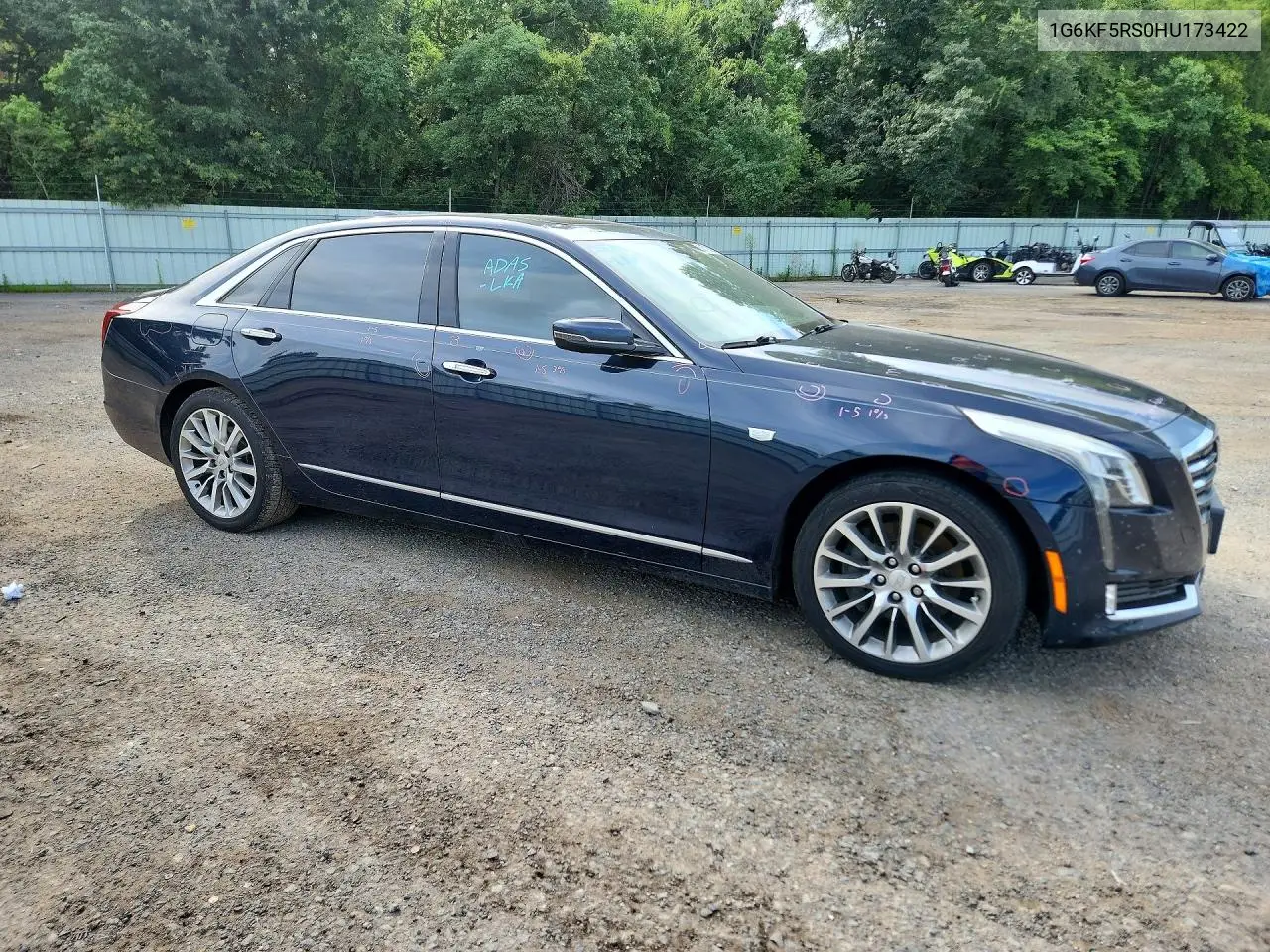 2017 Cadillac Ct6 Premium Luxury VIN: 1G6KF5RS0HU173422 Lot: 58770896